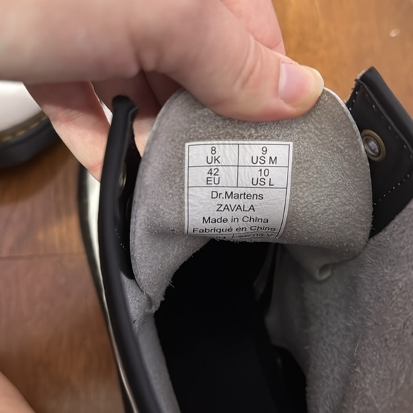 Dr. Martens White Leather Boots - Picture 6 of 6